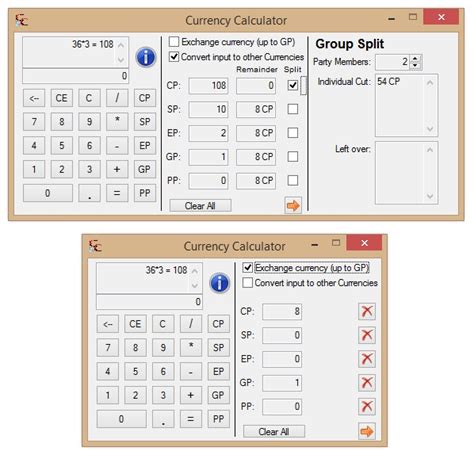 d&d currency calculator|يوتيوتيوب.